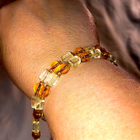 Genuine citrine necklace handmade - Picture 3 of 3